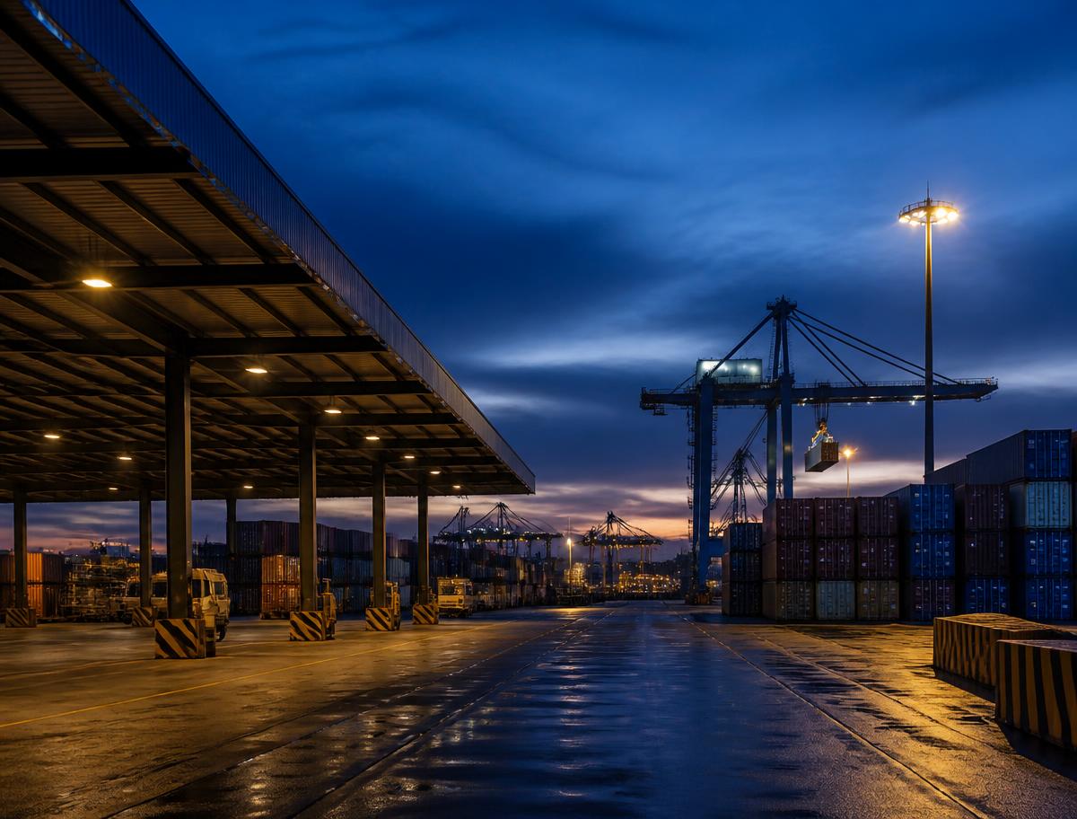 Industrial facilities, civil works, and logistics infrastructure